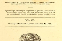 Relación médica de lo sucedido en el Templo de la Compañía el 8 de diciembre de 1863