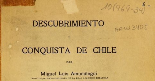 Descubrimiento i conquista de Chile