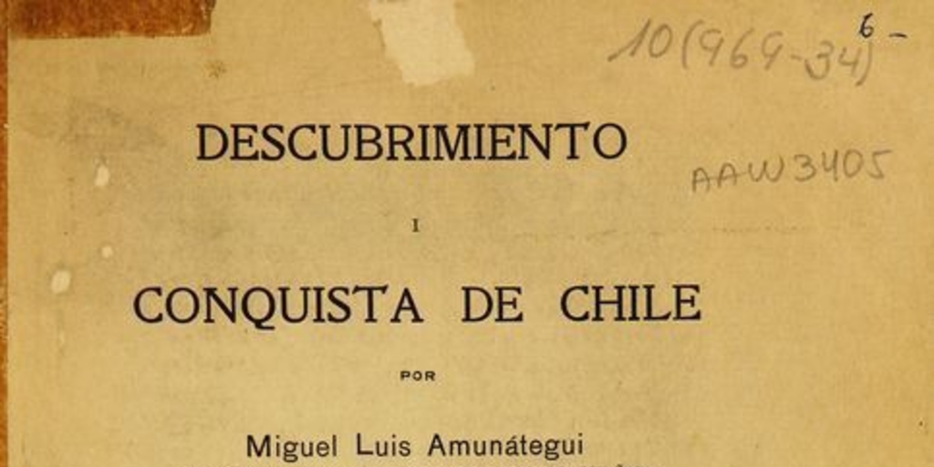 Descubrimiento i conquista de Chile