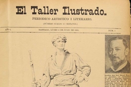 El Taller Ilustrado: año I, n° 1, 6 de julio 1885