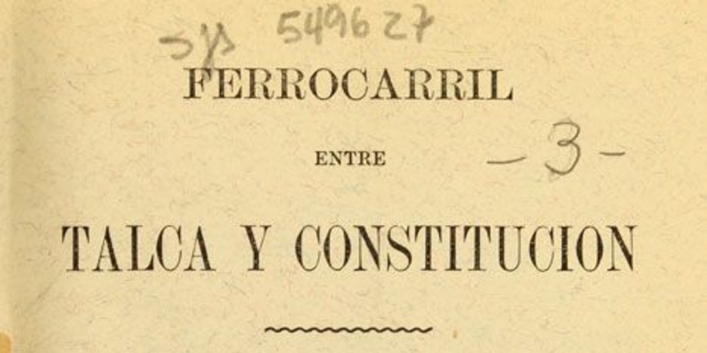 Ferrocarril entre Talca y Constitución