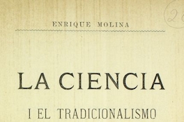 La ciencia i el tradicionalismo