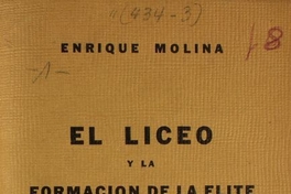 El liceo y la formación de la elite