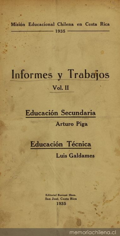 La enseñanza técnica como educación general