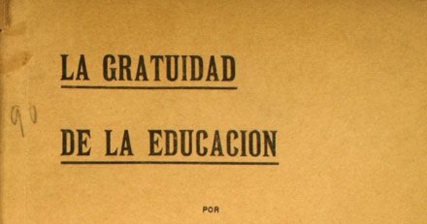 La gratuidad de la educación