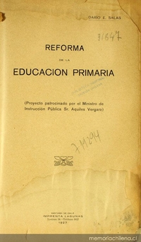 Reforma de la educación primaria