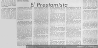 El prestamista