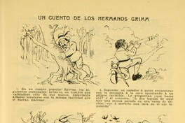 Ilustración "Un Cuento de los Hermanos Grimm"