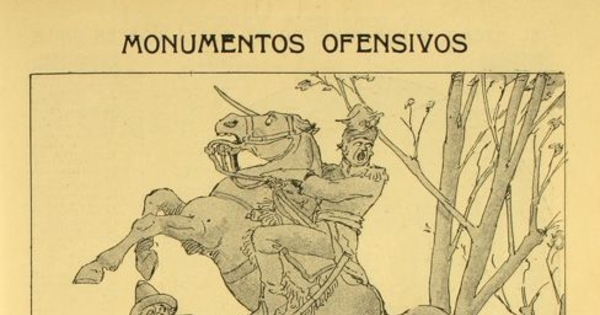 Ilustración "Monumentos Ofensivos"