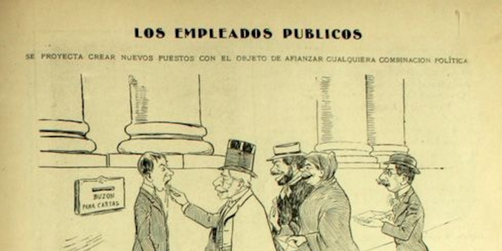Ilustración "Los Empleados Públicos"