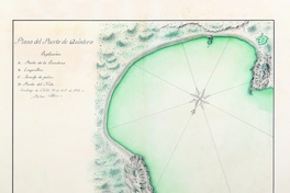 Plano del Puerto de Quintero, 1789