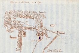 Plan de la Estancia de Colgue, 1793