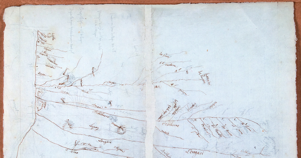 A rough plan of the land and harbour near the mouth of de RiverConcón, 1839