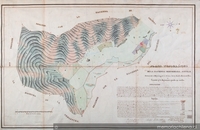 Plano topográfico de la hacienda denominada  Águila perteneciente al mayorazgo de la señora doña Emilia Herrera de Toro, 1852