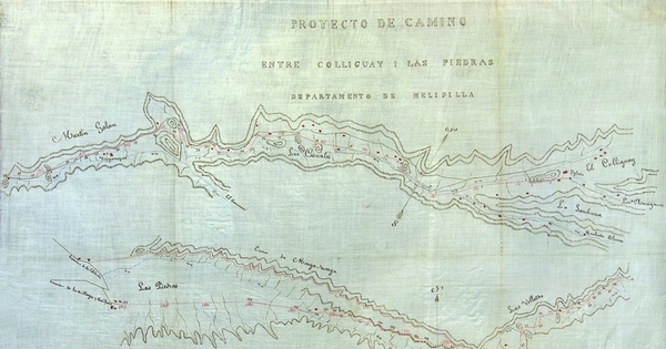 Proyecto de camino entre Colliguay i Las Piedras, Departamento de Melipilla, 1885