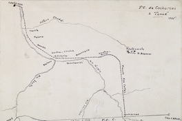 Ferrocarril de Cocharcas a Tomé, 1895