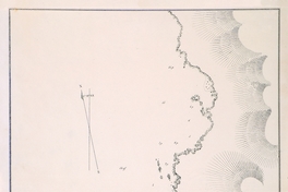 Plano de la Bahía de la Chimba y según Fitz-Roy, Bolfin, 1866