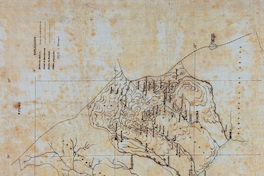 Mapa de las provincias de Moquehua, Tacna y Arica, con los límites presupuestos entre Chile y Perú, 1910