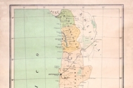 Mapa de Chile, 1908