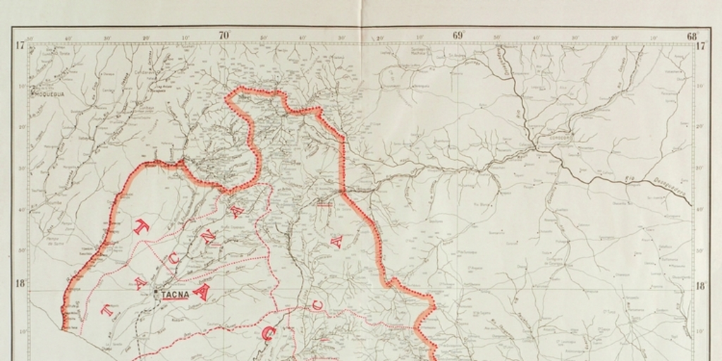 Mapa de Chile, 1929