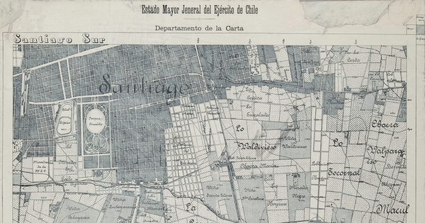 Santiago Sur [mapa]