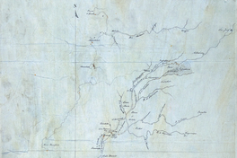 Plano de la zona de Valdivia, entre el río Mehuin y Lumaco, 1830