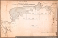 Plano N°2 de Carahue [mapa] : de las hijuelas al sur del río Imperial desde cerca de Pancul hasta el mar : Remate de 1893