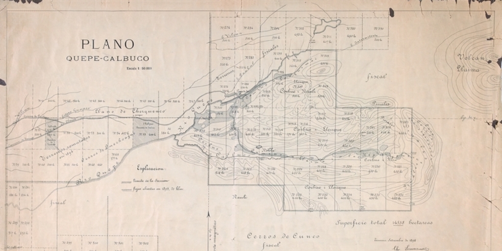 Plano Quepe-Calbuco [mapa]