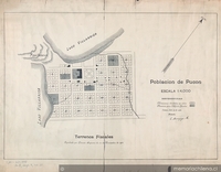 Población de Pucón [mapa]