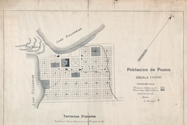 Población de Pucón [mapa]