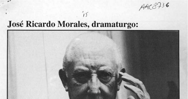 "Fui el primero en hacer teatro del absurdo"