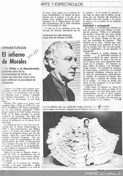 El infierno de Morales