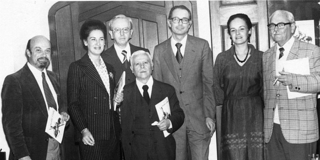 Lanzamiento del libro Oyendo a Chile de Samuel Claro, 1979