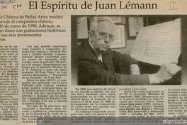 El Espiritu de Juan Lemánn