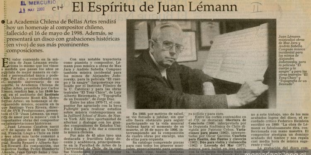 El Espiritu de Juan Lemánn