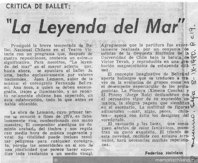 "La Leyenda del mar": crítica de ballet