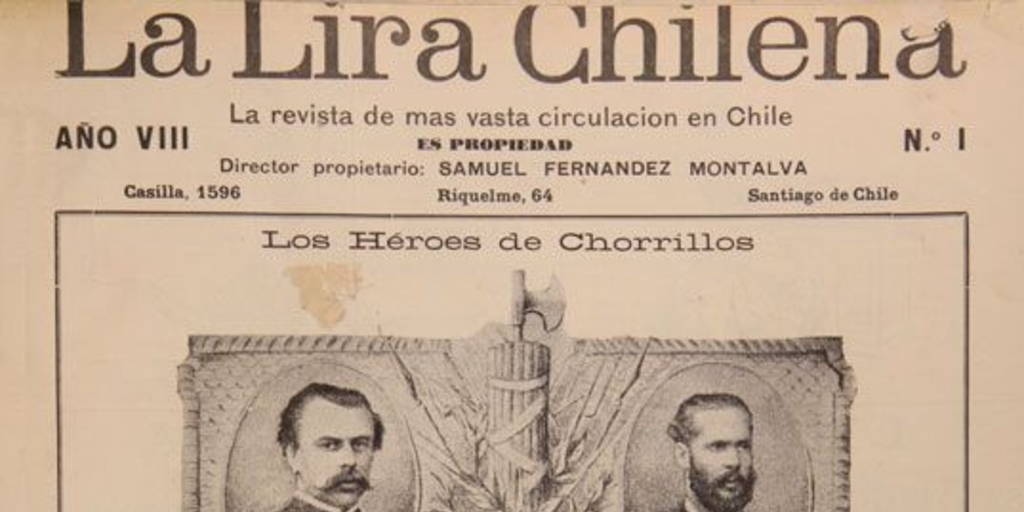 La Lira Chilena: año VIII, números 1-26