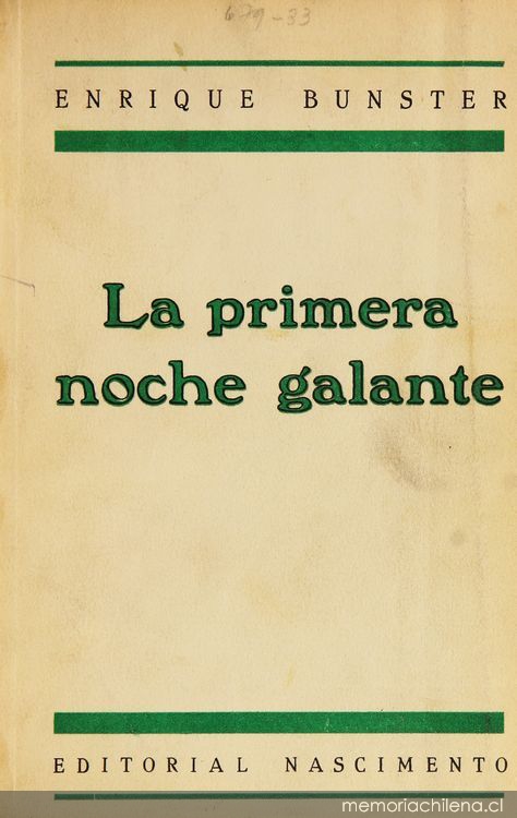 La primera noche galante: cuentos para una tarde de domingo