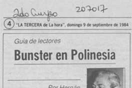 Bunster en Polinesia