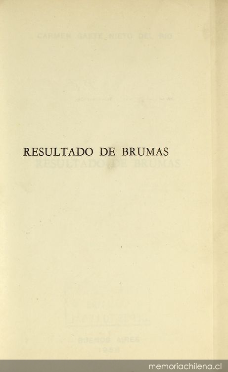 Resultado de brumas