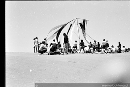 Acto de apertura de terrenos, 1971