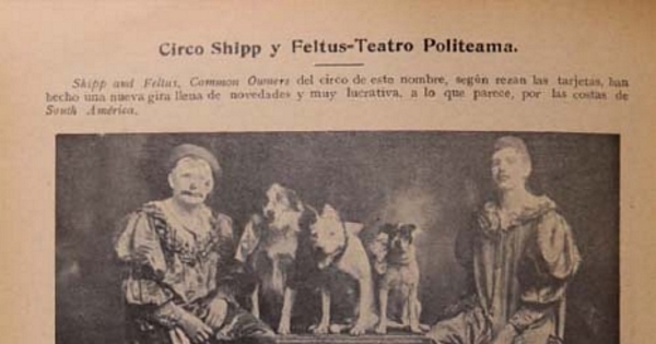 Circo Shipp y Feltus-Teatro Politeama