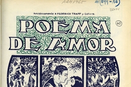 Poema de amor [música] : vals lento [para canto y piano]