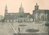 Plaza de Armas de Santiago, 1861