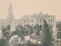 Plaza de Armas de Santiago, 1902