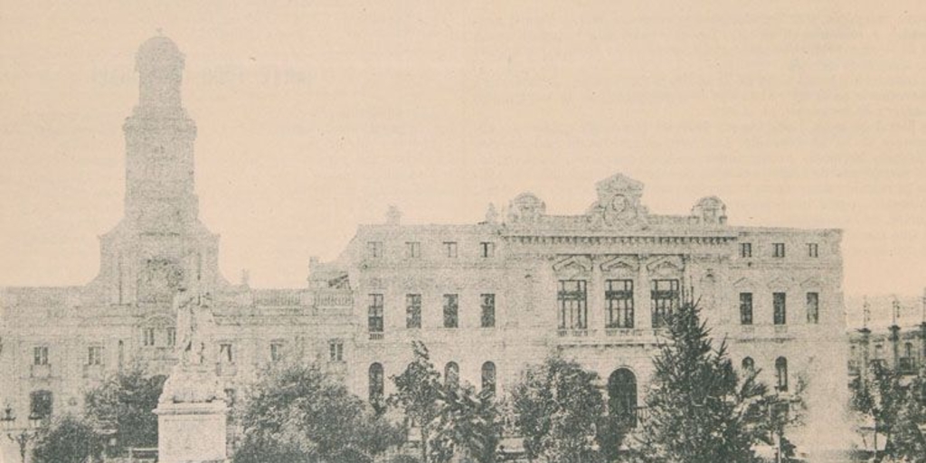 Plaza de Armas de Santiago, 1902