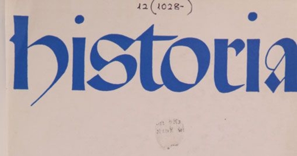 Historia: n° 22, 1987