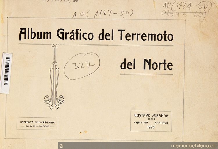 Album gráfico del terremoto del norte