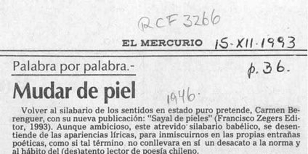 Mudar de piel