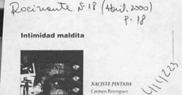 Intimidad maldita